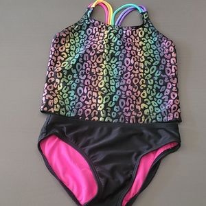 Circo rainbow tankini swimsuit
